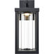Dumont LED 18.01 inch Powder Coated Black Outdoor Wall Sconce